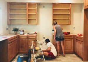 Renovating at home together